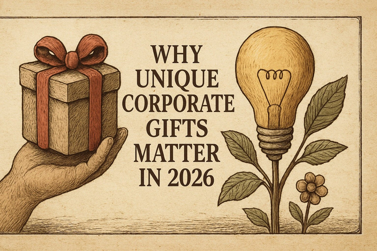 7 Unique Corporate Gifts to Impress in 2026 - Pixies Brew