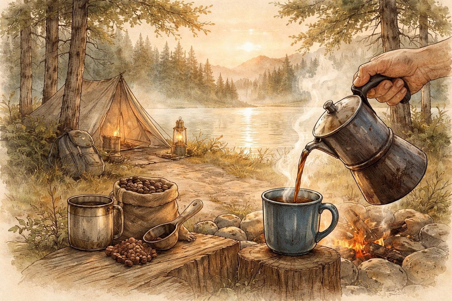 Camping Coffee Press: Rituals for the Wild - Pixies Brew