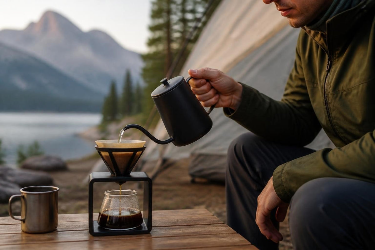 Camping Drip Coffee Maker: Gear, Ritual & Wild Mornings - Pixies Brew
