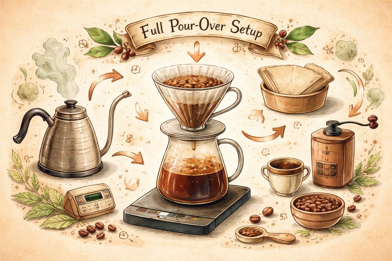 Coffee Dripper Set: Essential Guide for Your Morning Ritual - Pixies Brew