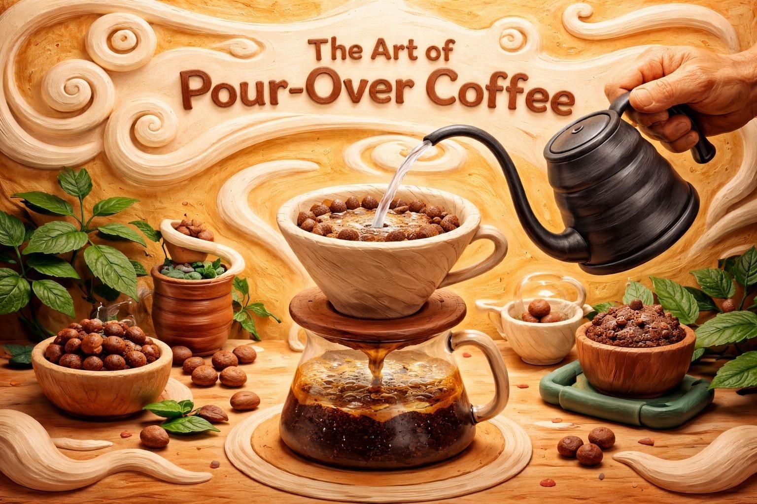 Hario V60 Dripper: A Complete Ritual for Your Coffee - Pixies Brew