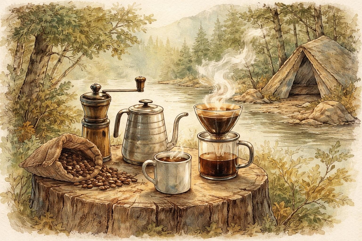 Portable Coffee Maker for Camping: Brew Guide 2026 - Pixies Brew