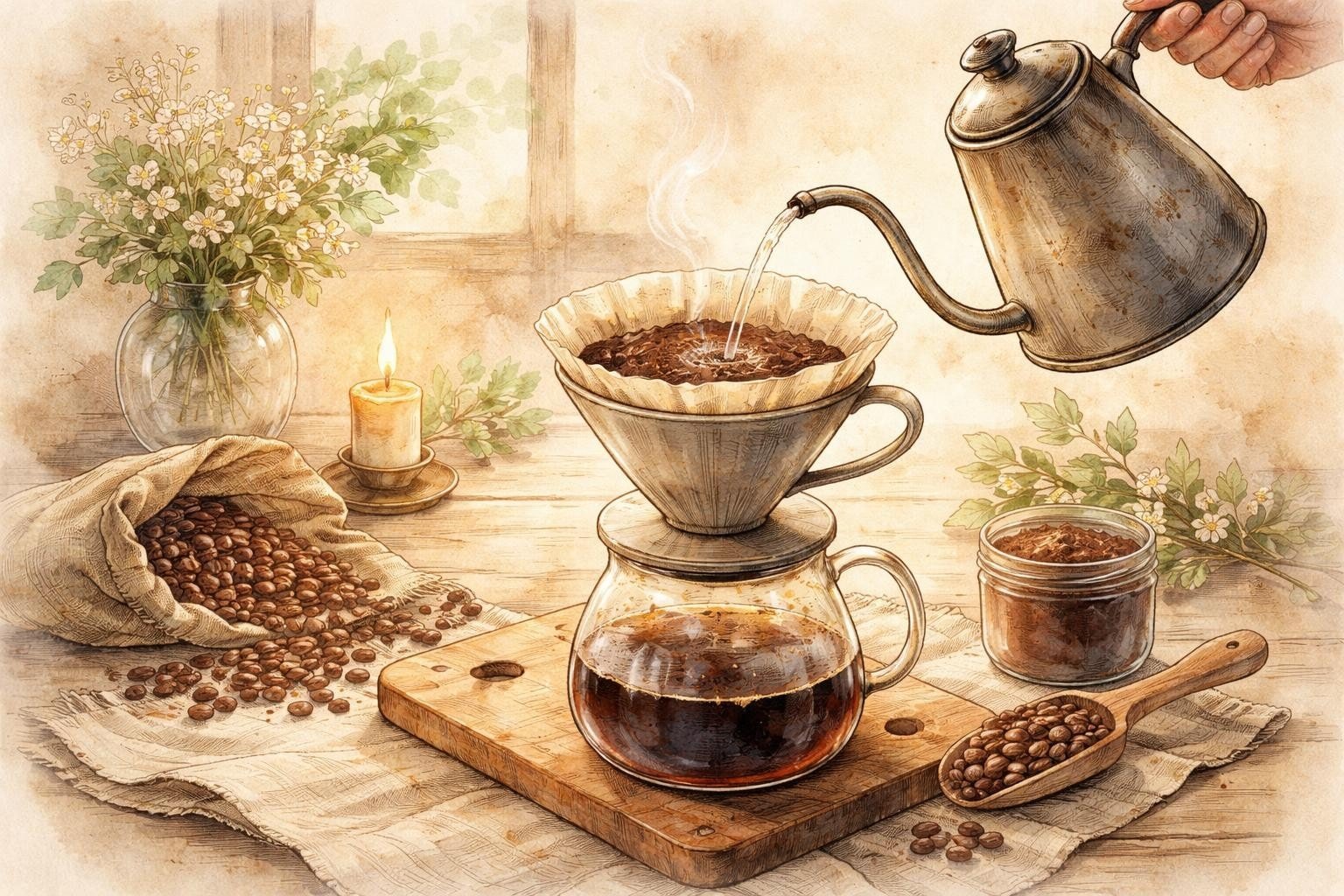 Pourover Coffee Brewer: Craft Your Perfect Cup - Pixies Brew