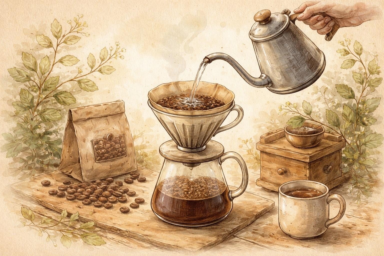 Pourover Coffee: The Art of Slow Ritual and Intention - Pixies Brew
