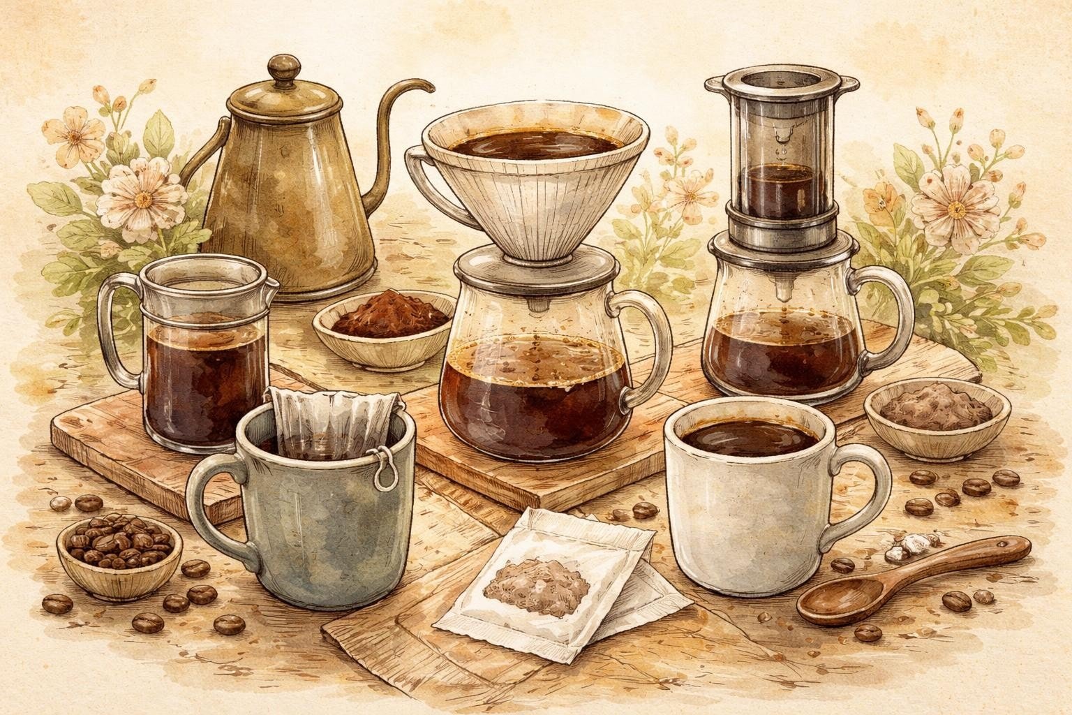 The One Cup Coffee Maker: Ritual in Every Pour - Pixies Brew