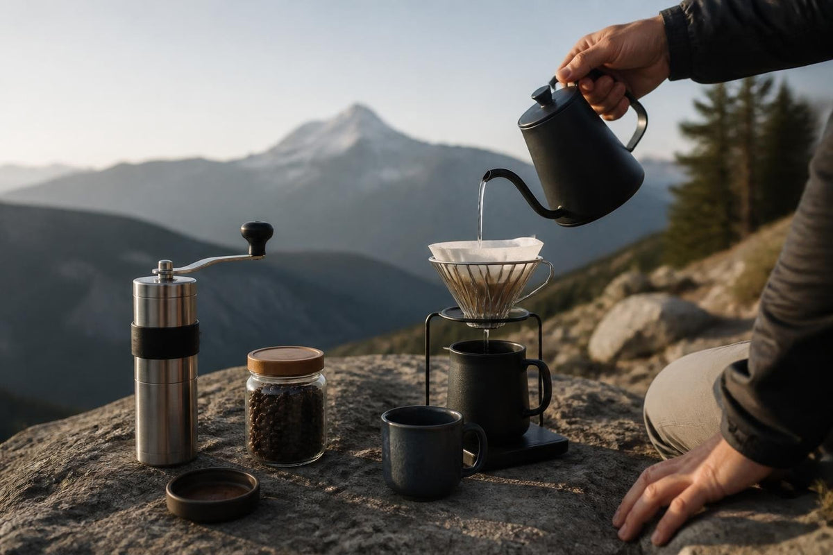Travel Pour Over: Your Guide to Coffee Rituals On the Go - Pixies Brew