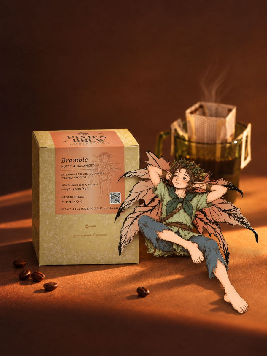 Banda Rebelde Colombia Washed | Bramble's Signature Sachet 10 Pack - Pixies Brew