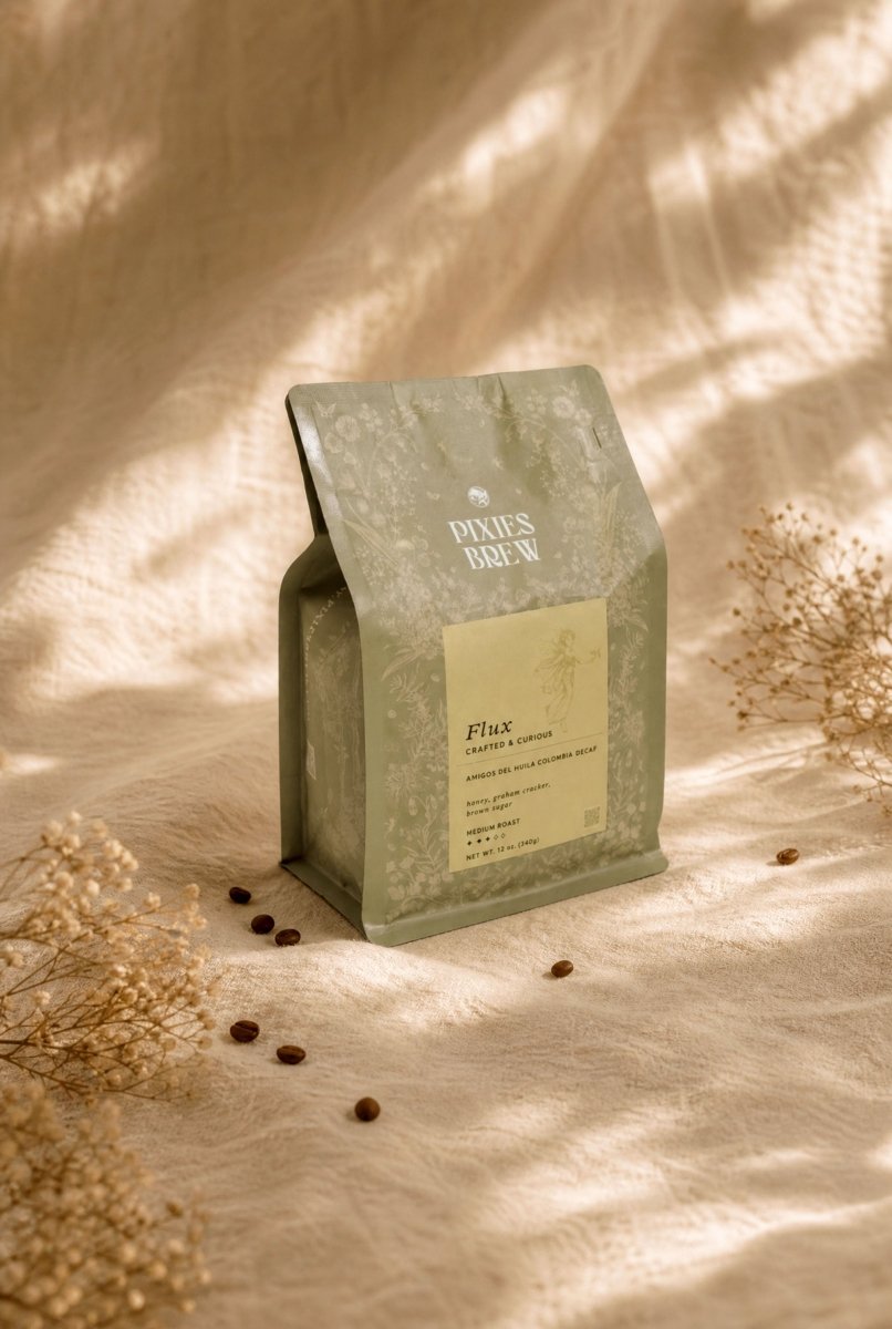 Decaf Amigos del Huila Colombia Sugarcane Decaf | Flux's Golden Hour - Pixies Brew