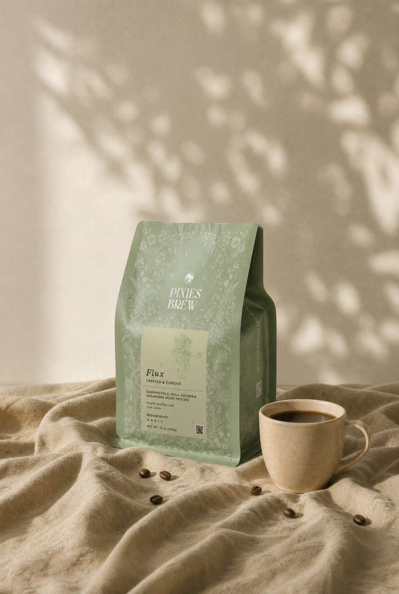Guarapo Colombia Sugarcane Decaf | Flux's Golden Hour - Pixies Brew