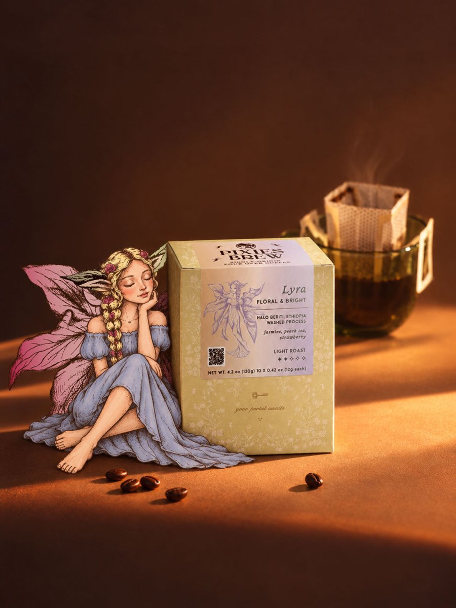 Halo Beriti Ethiopia Washed | Lyra's Signature Sachet 10 Pack - Pixies Brew