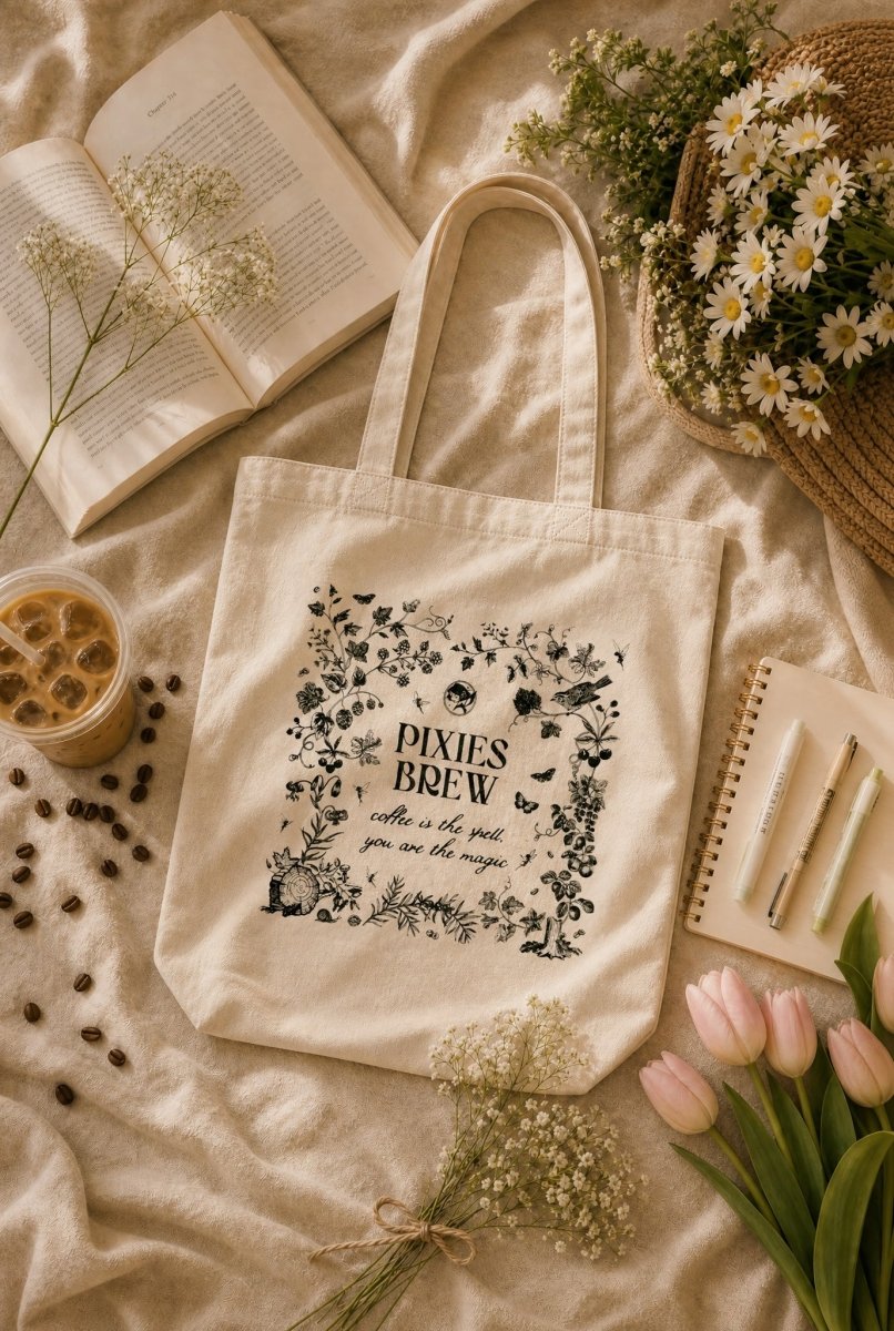 Pixies Brew Cotton Tote - Pixies Brew