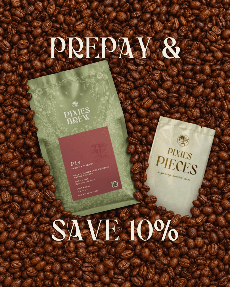 Prepaid Moon Circle Subscription: Coffee + Collectible Oracle Card - Pixies Brew
