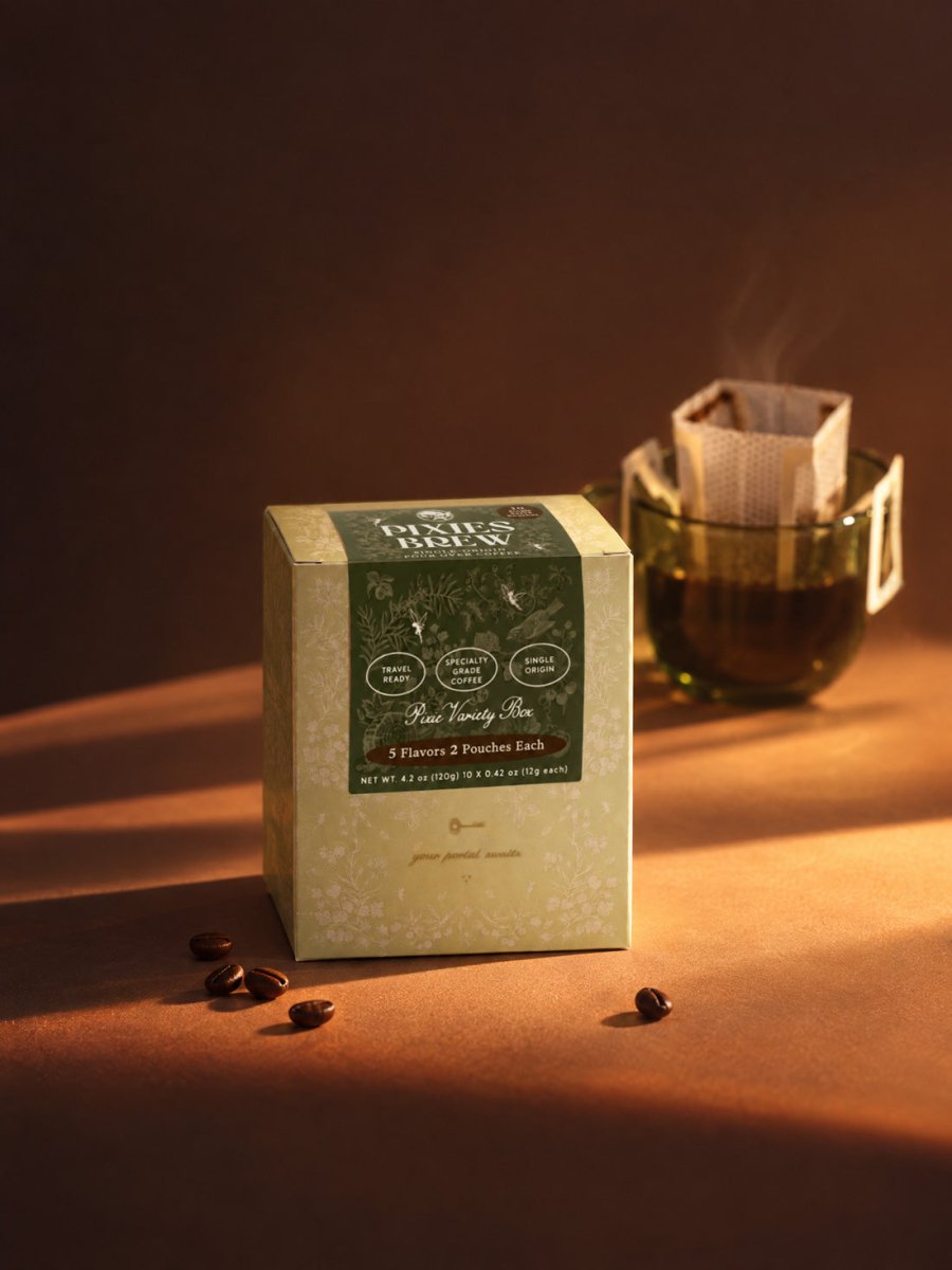 Specialty Coffee Sachet Discovery Set | Signature Sachet 10 Pack - Pixies Brew